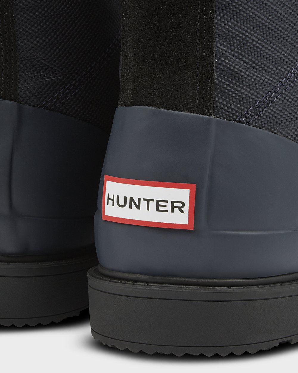 Botines Hunter Hombre Original Insulated Commando - Azul Marino/Negras - Argentina 0479WPDSZ